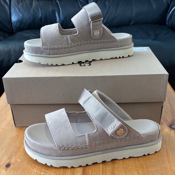 🐏Size 9 - NWT: UGG - Women’s Goldenstar Glide Sandals - Picture 4 of 16